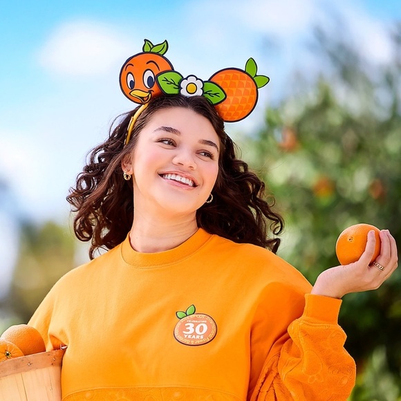 Authentic Disney’s EPCOT 30th Anniversary Orange Bird Loungefly Minnie Ears -NWT main image 8